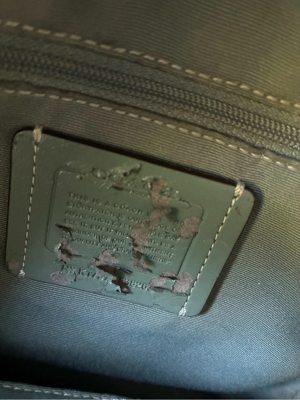 Coach Charlie Mini Backpack Blue-Grey